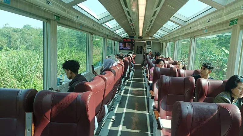 Panorama Coach Indonesia Railways
